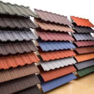Stone-Coated Metal Roofing Tiles